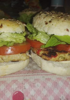 Una foto de Pan de hamburguesa