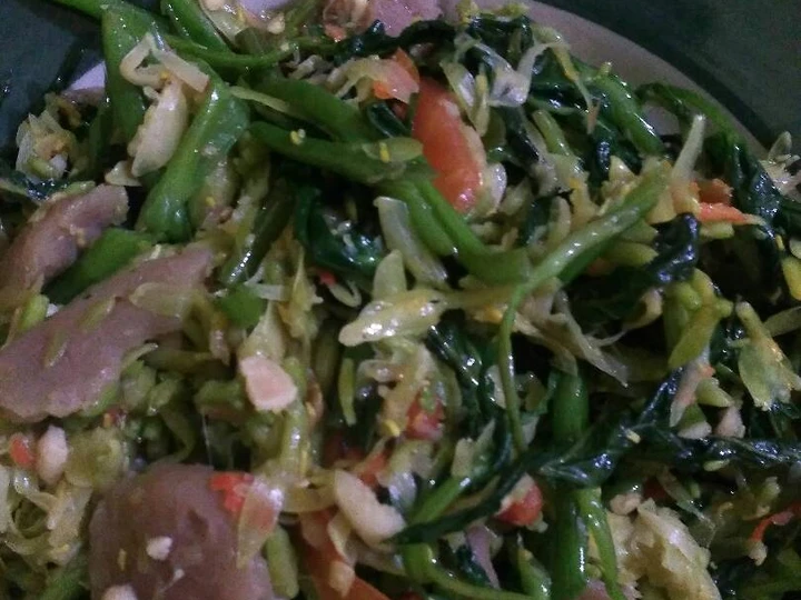 Langkah Mudah untuk Membuat Resep Tumis kangkung bunga pepaya yang Menggugah Selera Anti Ribet, Lezat Sekali