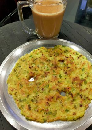 A picture of Akki Roti.