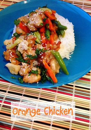 A picture of Orange Chicken.