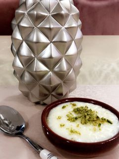 صورة لوصفة مهلبية الرز 🍲