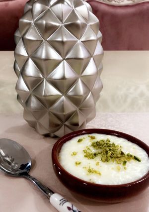 صورة لوصفة مهلبية الرز 🍲