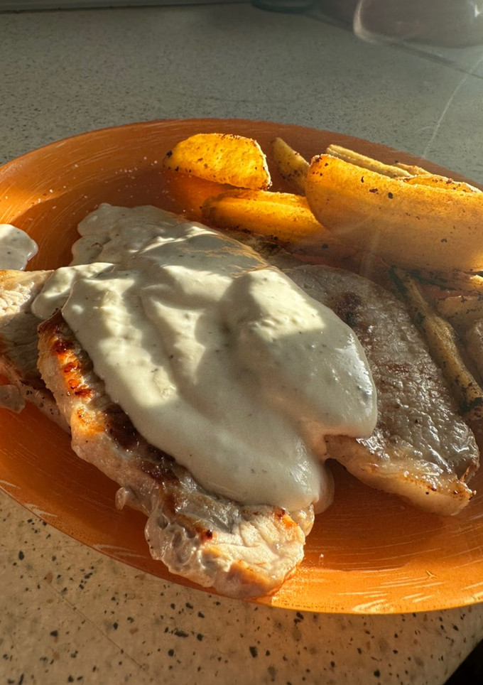 Una foto de Salsa Roquefort con lomo