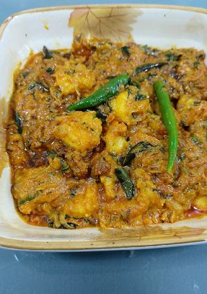 A picture of Simple Prawns butter masala.