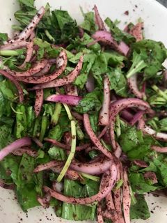 صورة لوصفة سلطة الجرجير