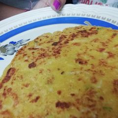 A picture of Makki-radish Paratha.