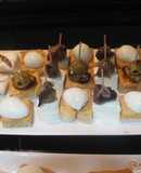 Aperitivos variados