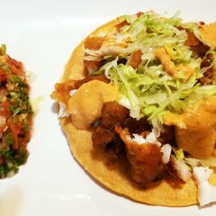A picture of Mexican Chicken Tostada.