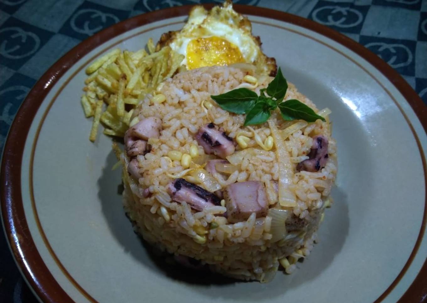 Nasi Goreng Cumi Fusion