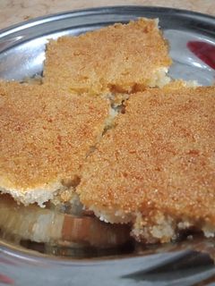 صورة لوصفة بسبوسة