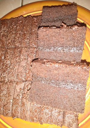 Foto resep Brownies kukus layer lembut