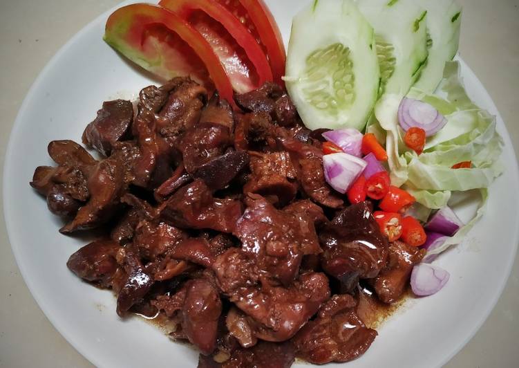 SATE GORENG ATI AMPELA ๐