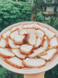 Hình của món Ba chỉ nướng Nồi chiên không dầu.