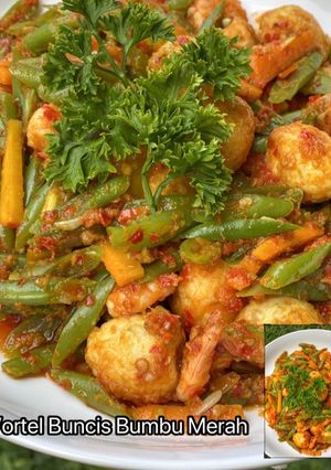 Foto resep Wortel Buncis Bumbu Merah