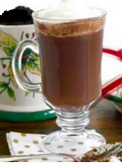 عکسی از دستور شکلات گرم وانیلی