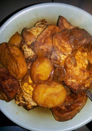 Foto resep Simple menu : Semur telor