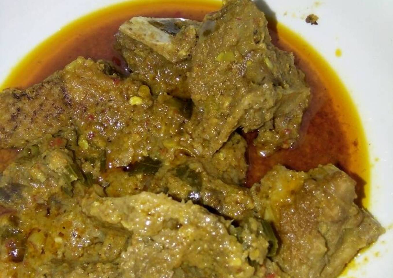 Gulai Bebek (itiak)