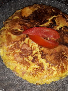Una foto de Tortilla de papa reciclada