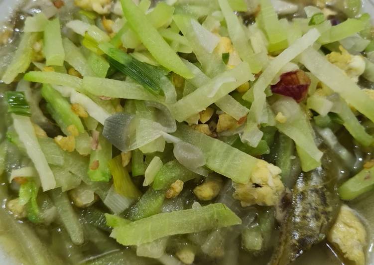 Bahan Tumis labu telur | Langkah Membuat Tumis labu telur Yang Enak dan Simpel