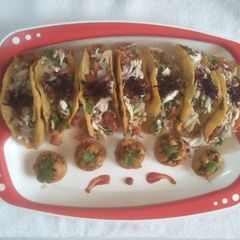 Tacos with Indian taste A picture of Tacos with Indian taste.