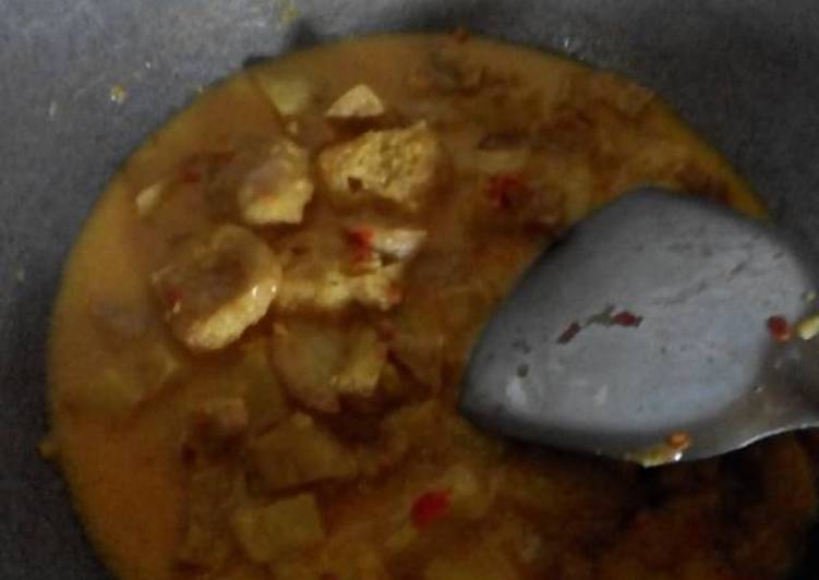 Sayur krecek & kentang