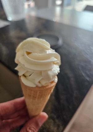 Una foto de Helado de limón con Ninja