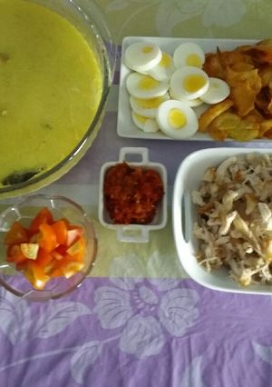 Foto resep #1 Soto ayam santan