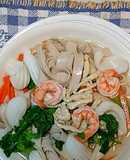 海鮮山藥粿條湯