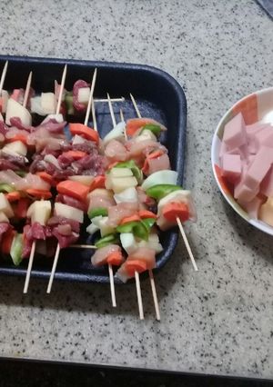 Una foto de Palitos brochets