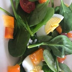 A picture of Spinach Salad.