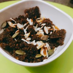 A picture of Moong dal halwa.