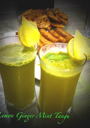 A picture of Lemon ginger mint tangu.