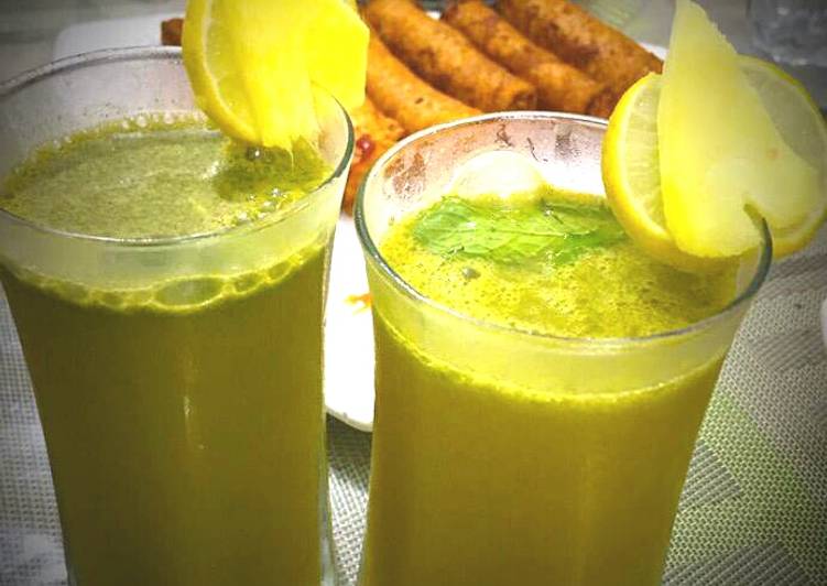 Step-by-Step Guide to Prepare Favorite Lemon ginger mint tangu