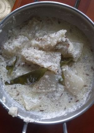 A picture of White pumpkin koottu.