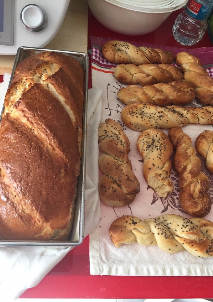 Una foto de Pan con yogourt natural en Thermomix
