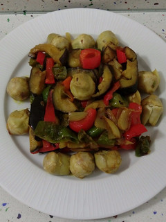 Una foto de Mix de verduras salteadas con ras el hanout