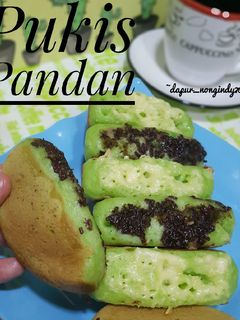 Foto resep Pukis pandan