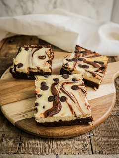 Una foto de Brownie cheesecake 🤎