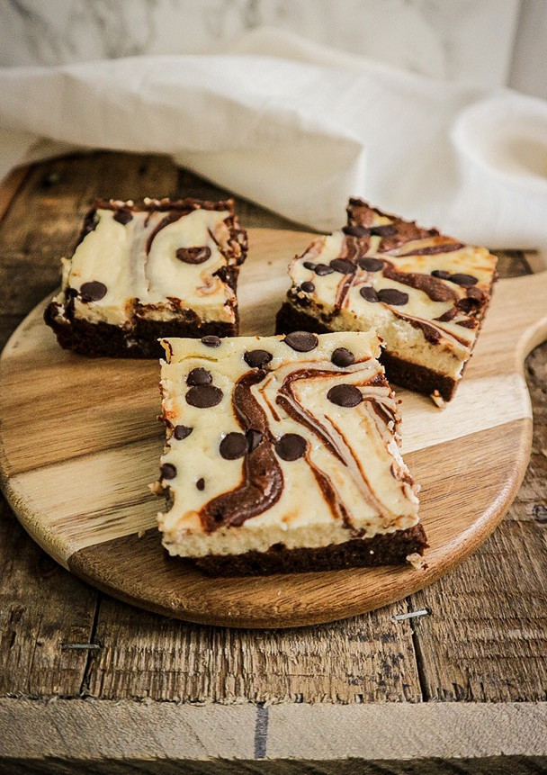 Una foto de Brownie cheesecake 🤎