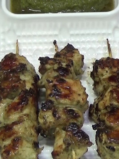 A picture of Chicken Malai Tikka.