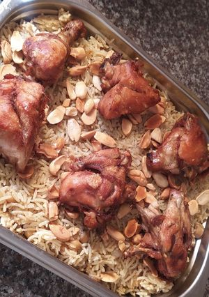 A picture of Rice with chickpeas (Edre).