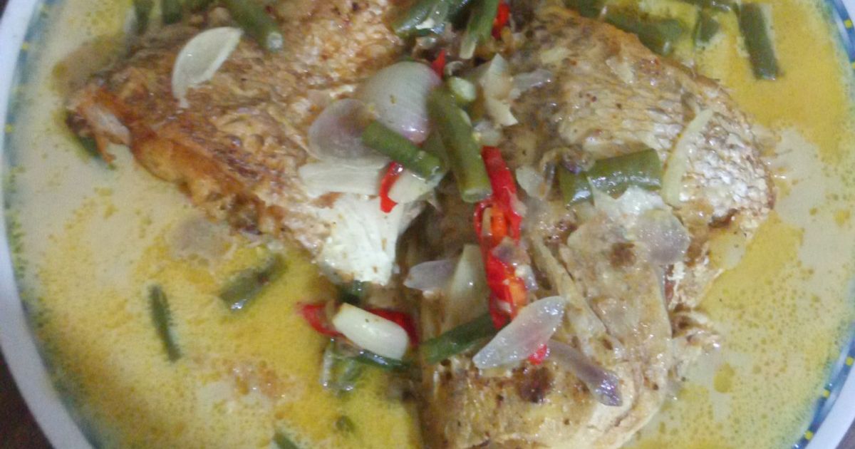 Kakap gulai putih