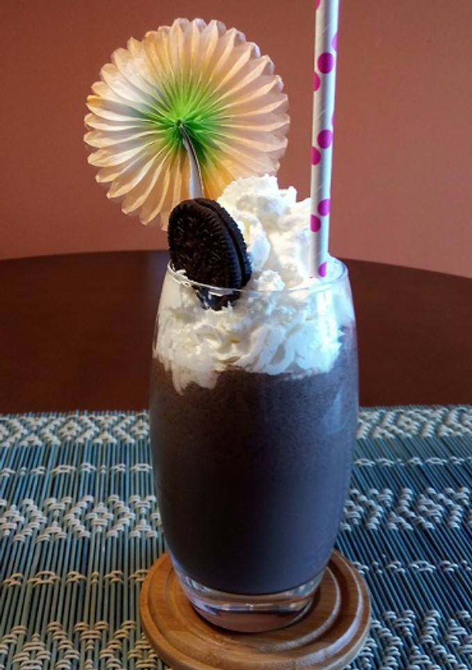 Una foto de Batido helado de Oreo