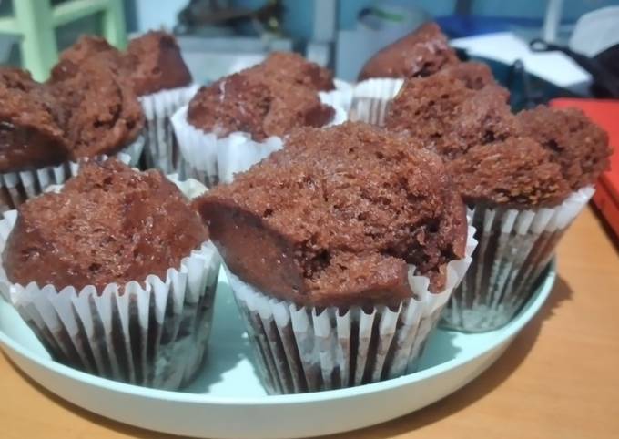 Ternyata begini lho! Resep gampang bikin Bolu Kukus Mekar Chocolatos (Tanpa Mixer) yang sedap