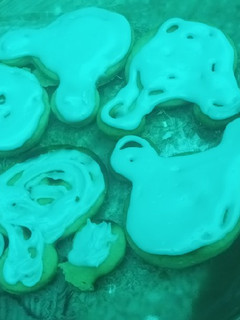 Una foto de Cookies con glass