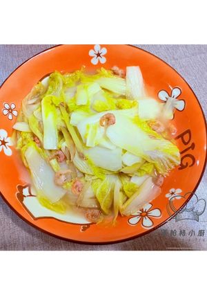 開陽娃娃菜 的食譜成品照片