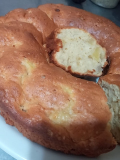 Una foto de Torta de manzana sencilla