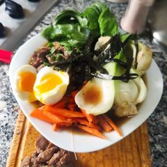 A picture of Pork ramen.