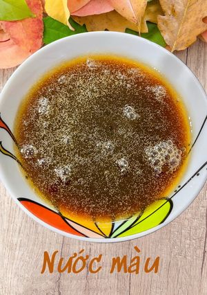 Hình của món Nước màu (nước hàng).