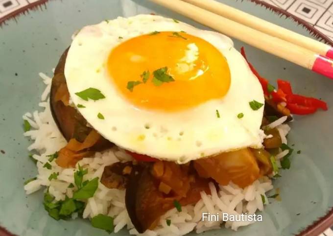 Arroz Basmati Con Verduras Y Huevo A La Plancha Receta De Fini Bautista Angulo Cookpad 1825